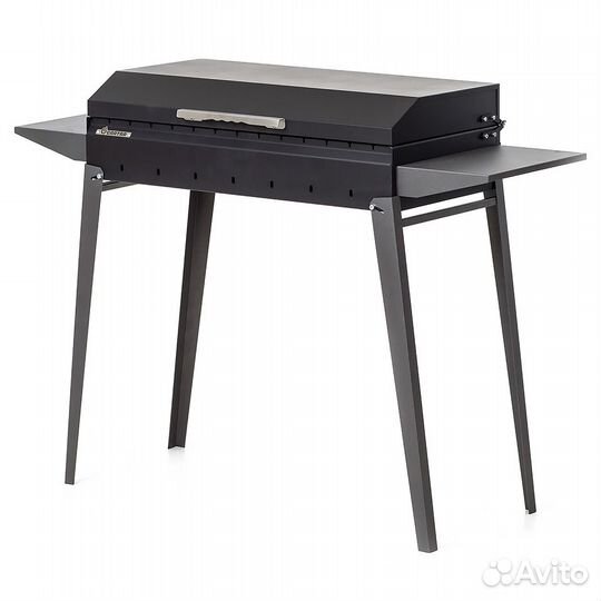 Мангал с крышкой гриль и складными ножками