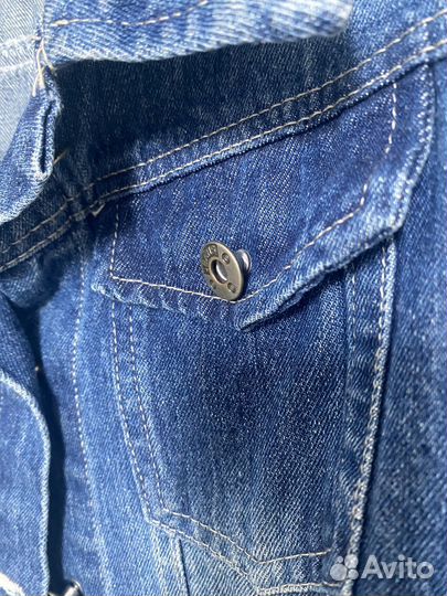 Джинсовая жилетка женская