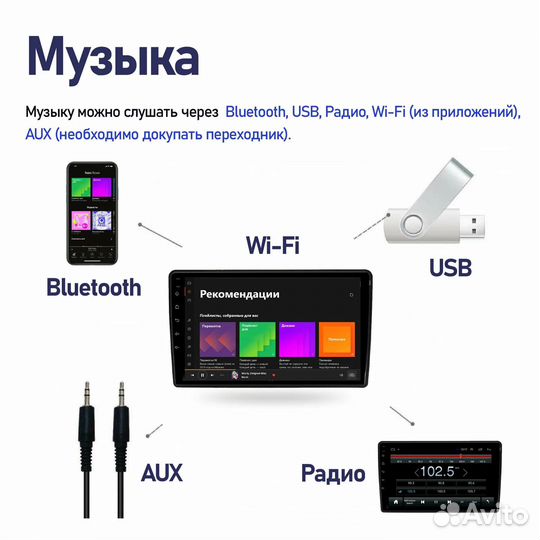 Магнитола Android Ford Focus 2