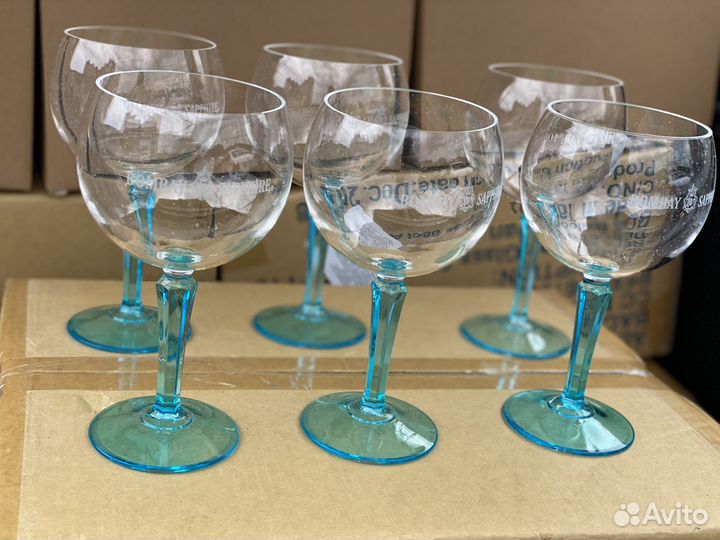 Бокалы бомбей сапфир