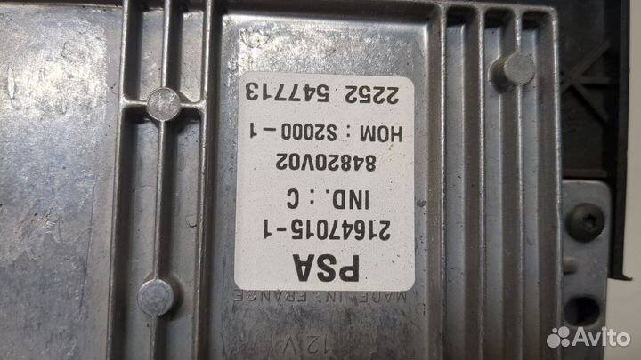 Блок управления двигателем Citroen C5, 2003