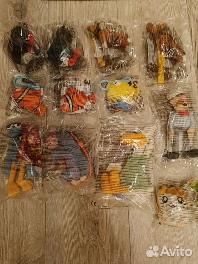 Мягкие игрушки из макдональдса