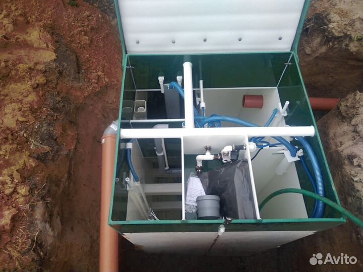 Септик био Интал 4 с переливом