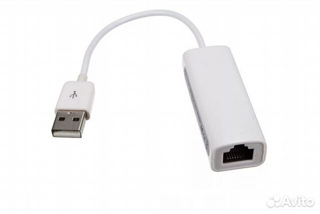 Адаптер USB 2.0 в Ethernet (RJ45), до 100 Мбит/с