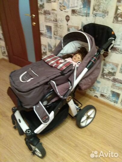 Немецкая коляска 2 в 1