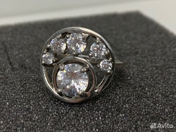 Серьги и кольцо винтаж