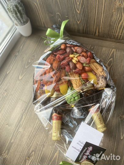 Мужские букеты съедобные