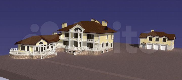 Дом 850 м² на участке 30 сот.