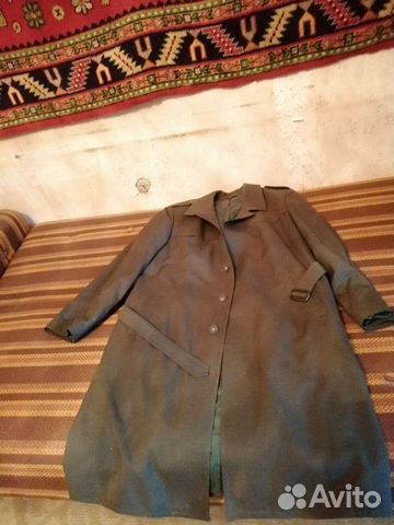 Пальто офицерское советское