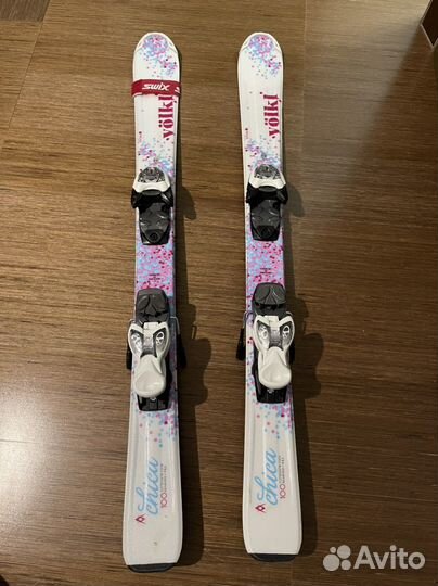 Горные лыжи volkl chica 100 детские