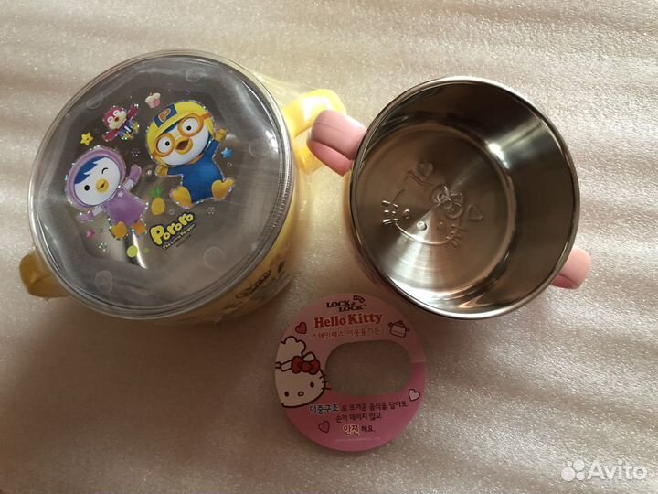 Новая Бренд «Pororo, Hello Kitty» термо/п Ю.Корея