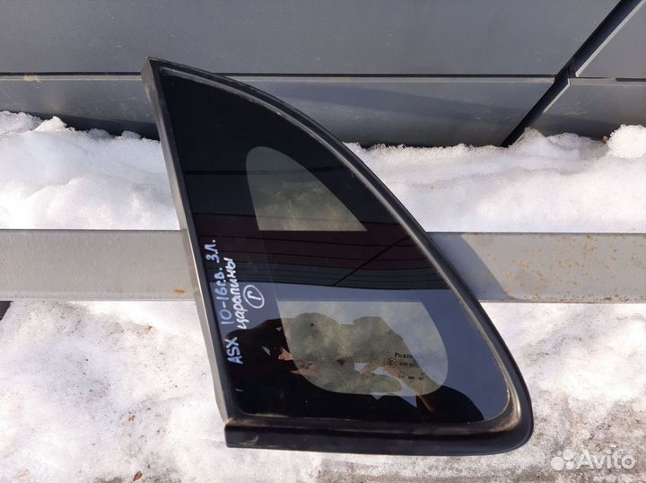 Mitsubishi ASX 10-16г Стекло кузовное заднее левое