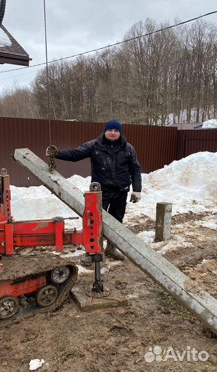 Жб сваи под ключ установка