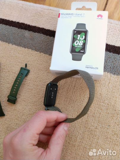 Смарт часы huawei Band 7 c тканевым ремешком