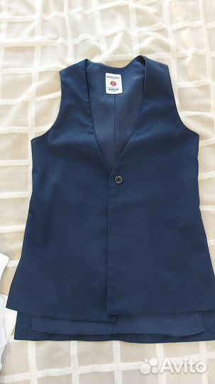 Школьная форма для девочки 140-146 синяя