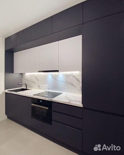 Кухня синяя в рассрочку