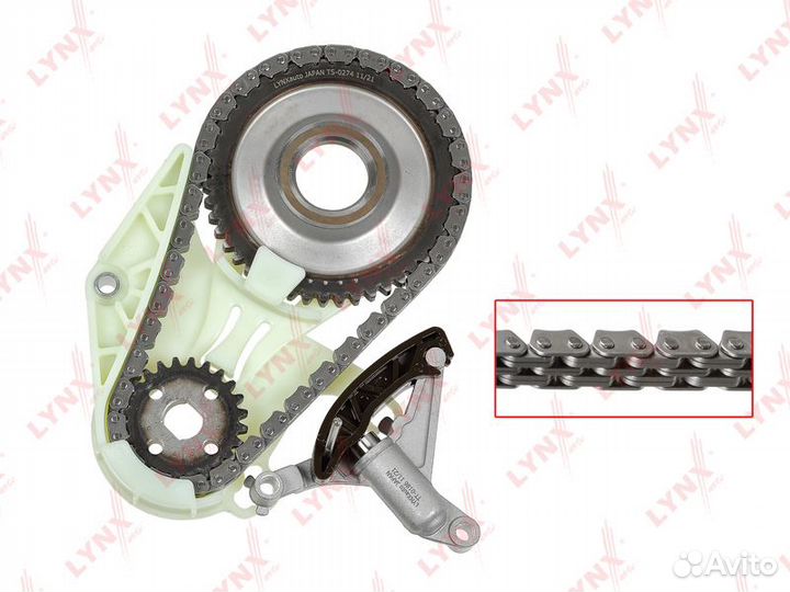 Комплект цепи грм TK0219 lynxauto