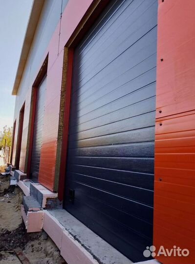 Гаражные секционные ворота