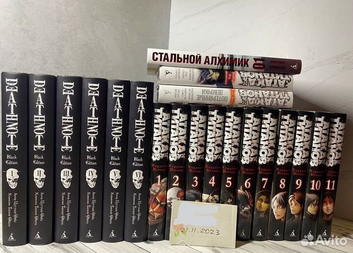 Манга, Манхва, Ранобэ в ассортименте