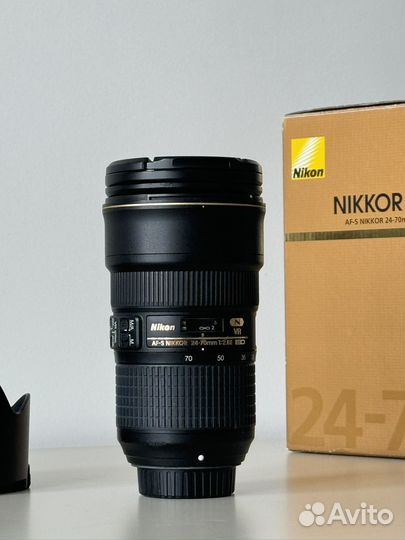 Объектив nikon 24-70 VR