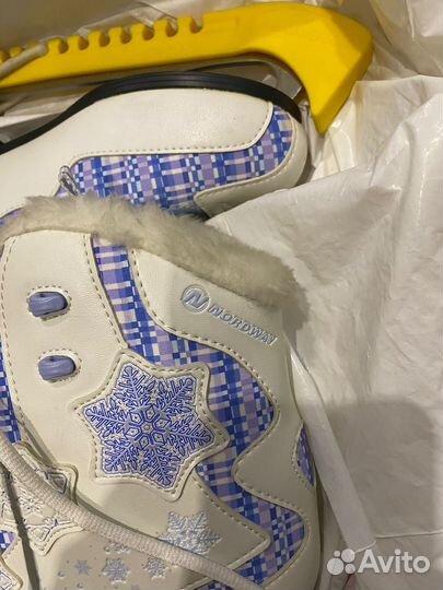 Коньки фигурные женские 39р