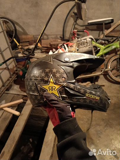 Кроссовый шлем