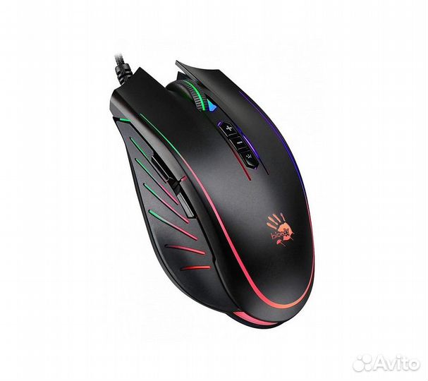 Мышь A4 Bloody Q81 Curve, черный