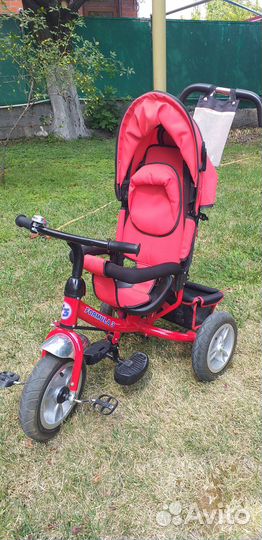 Велосипед детский с ручкой