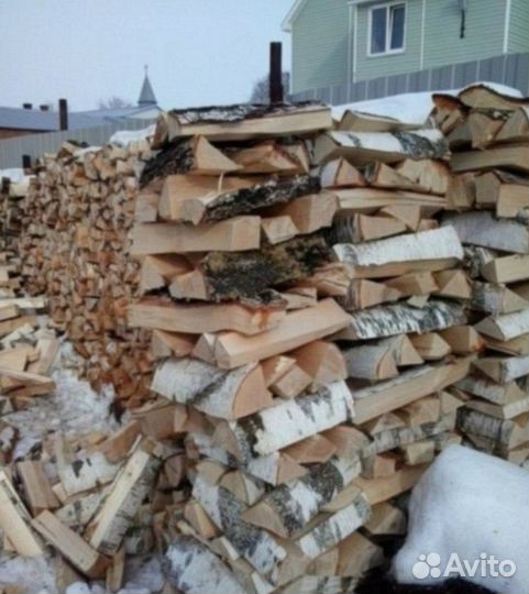Дрова колотые