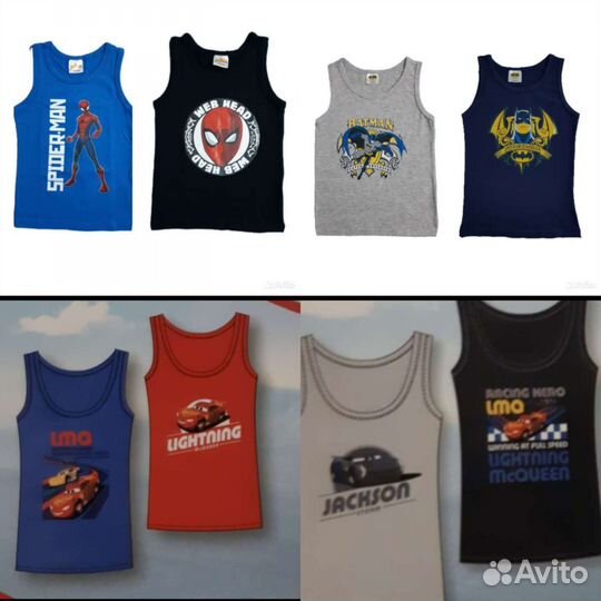 Майки для мальчика, новые betman 98-104,110-116