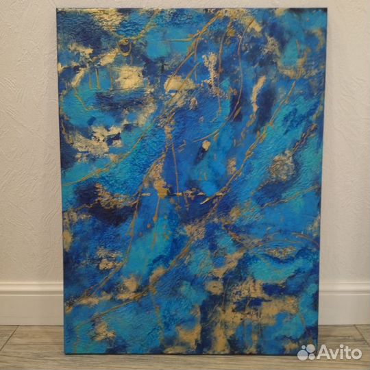 Интерьерная картина большая абстракция