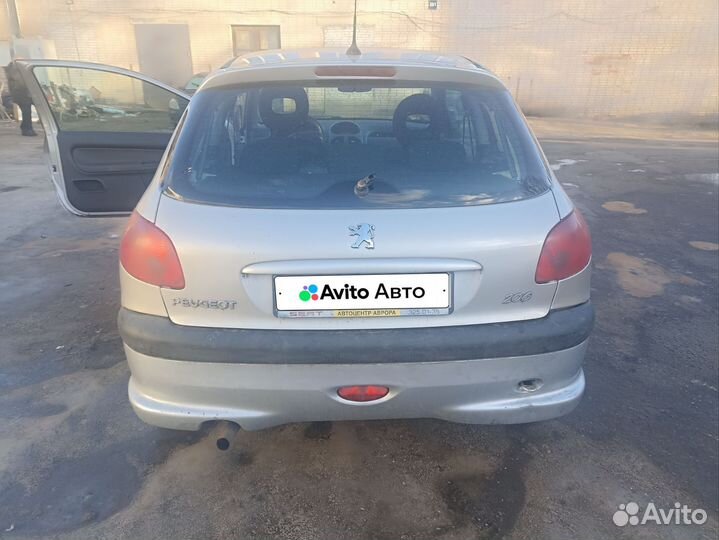 Peugeot 206 1.4 AT, 2007, 220 000 км