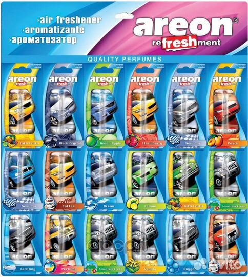 Ароматизатор в машину оптом и в розницу areon кеды