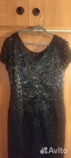 Коктейльное платье 52 размер