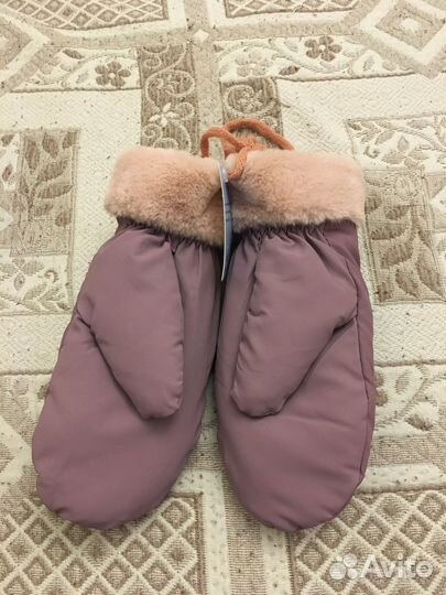 Варежки на меху женские, новые