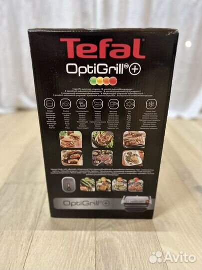 Электрический гриль Tefal Optigrill+