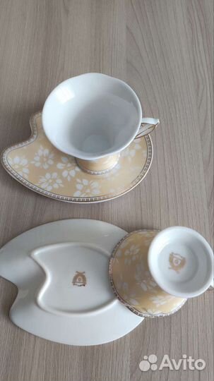 Кофейная пара фарфор