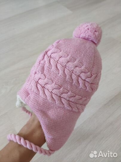 Шапка reima зимняя для девочки