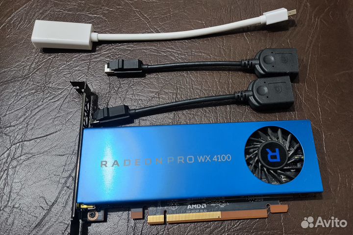 Видеокарта AMD Radeon Pro WX 4100