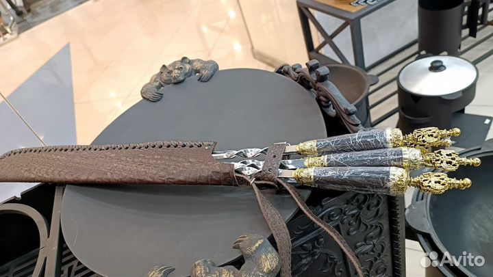 Шампура ручной работы, шампурницы