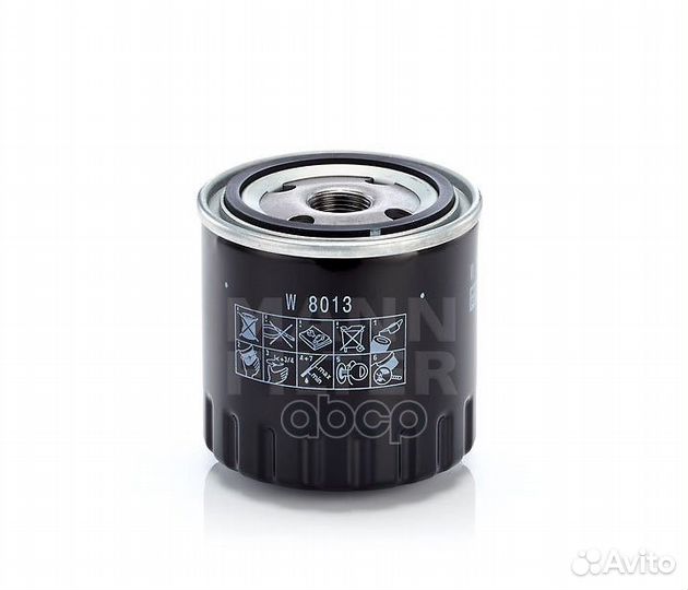 Фильтр масляный W8013 mann-filter