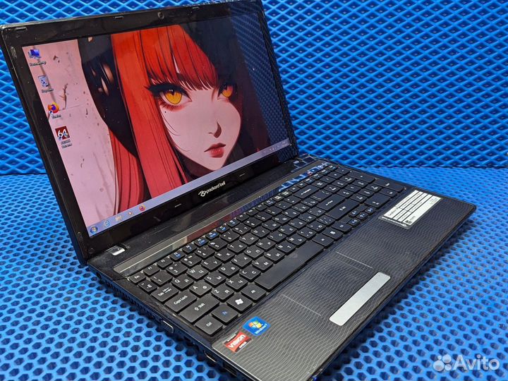 Шустрый Ноутбук Packard Bell 4 ядра / 320 Гб