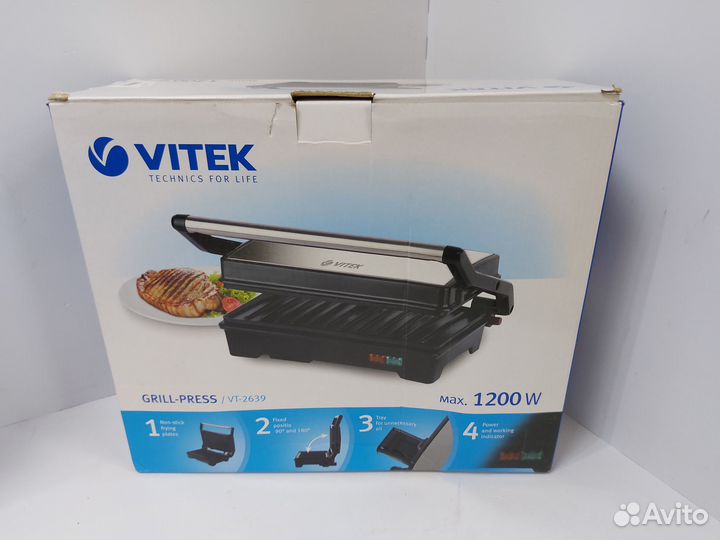 Электрогриль Vitek VT-2639 (Долгополова)