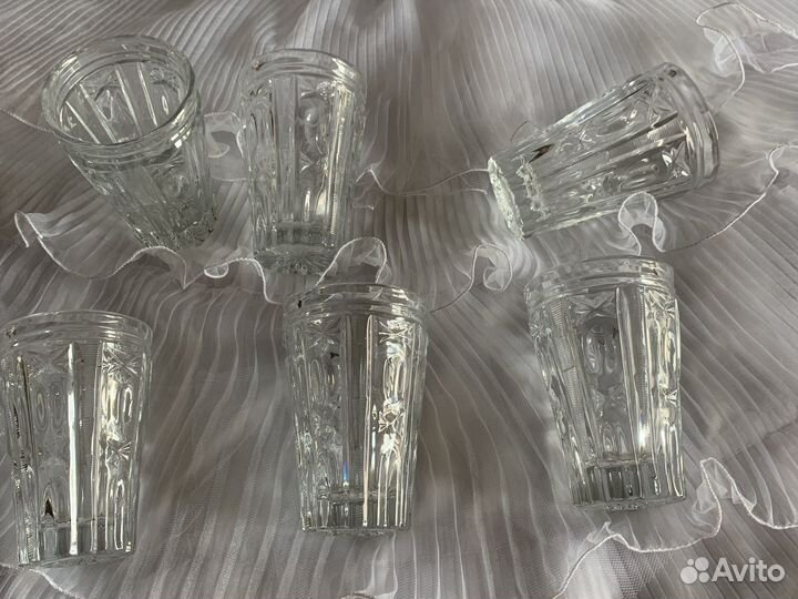 Хрустальные стаканы