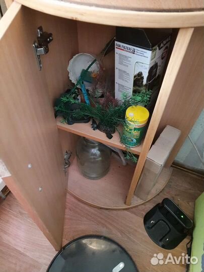 Аквариум с тумбой