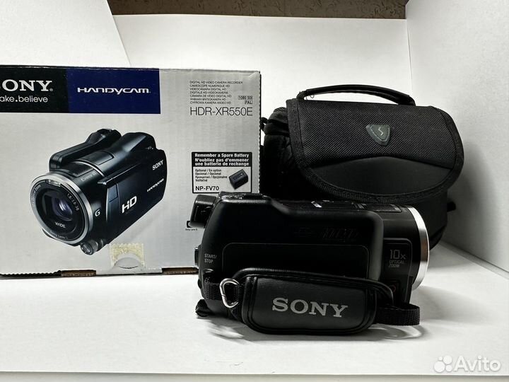 Видеокамера sony HDR-XR550