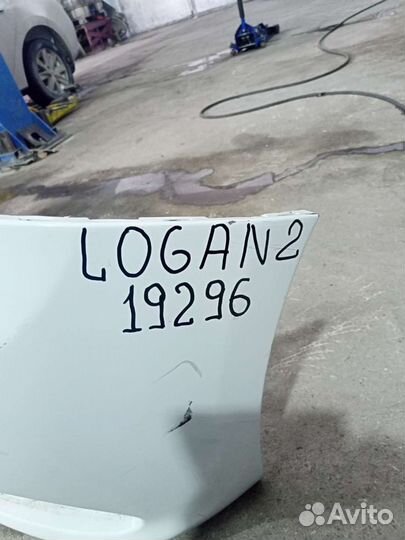 Бампер renault logan 2