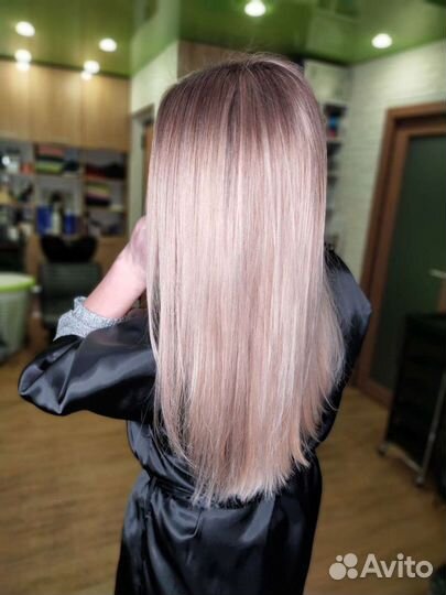 Окрашивание в один тон