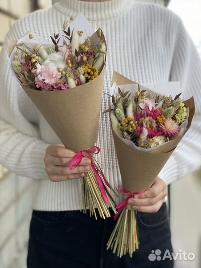 Букет из сухоцветов