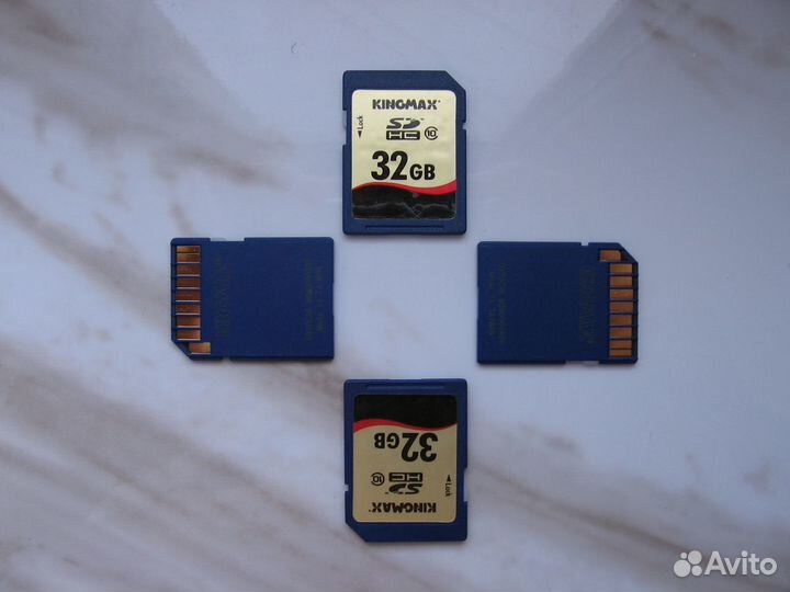 Флэш-карты SD 32 гб (б/у)